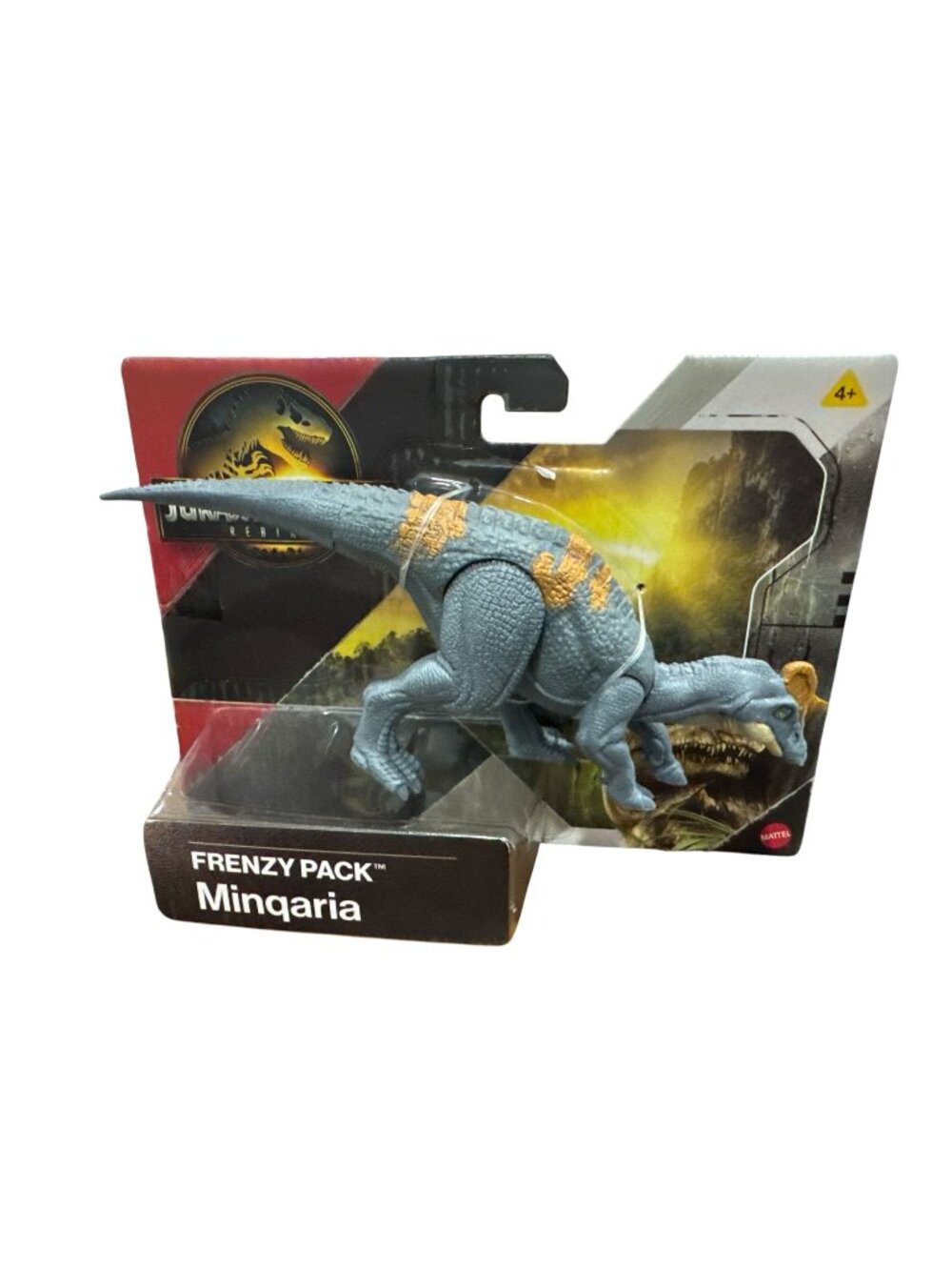 Jurassic World Frenzy Pack Minqaria Dinosaur Figure Mattel Collectible Toy 4+